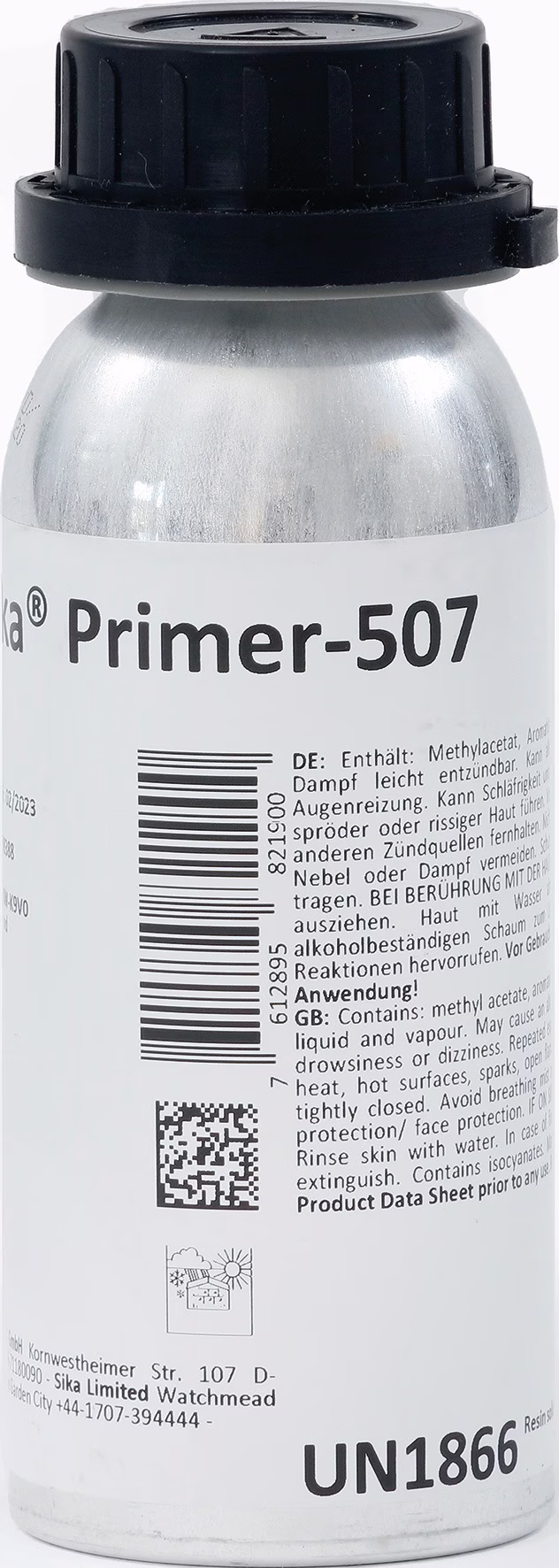Primer 507 lösemittelhaltig schwarz 250ml Dose