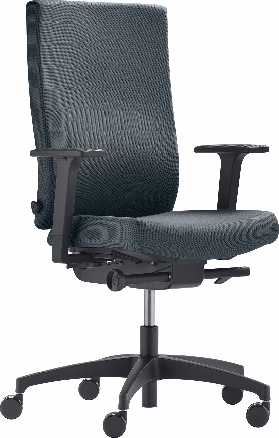 Bürodrehstuhl m.Synchr.-Techn.Sitztiefe 380-440mm grau 400-520mm