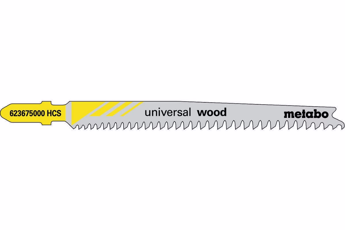 Stichsägeblätter universal wood Nutz-L.91mm Zahnt. progr.HCS Z. geschliffen