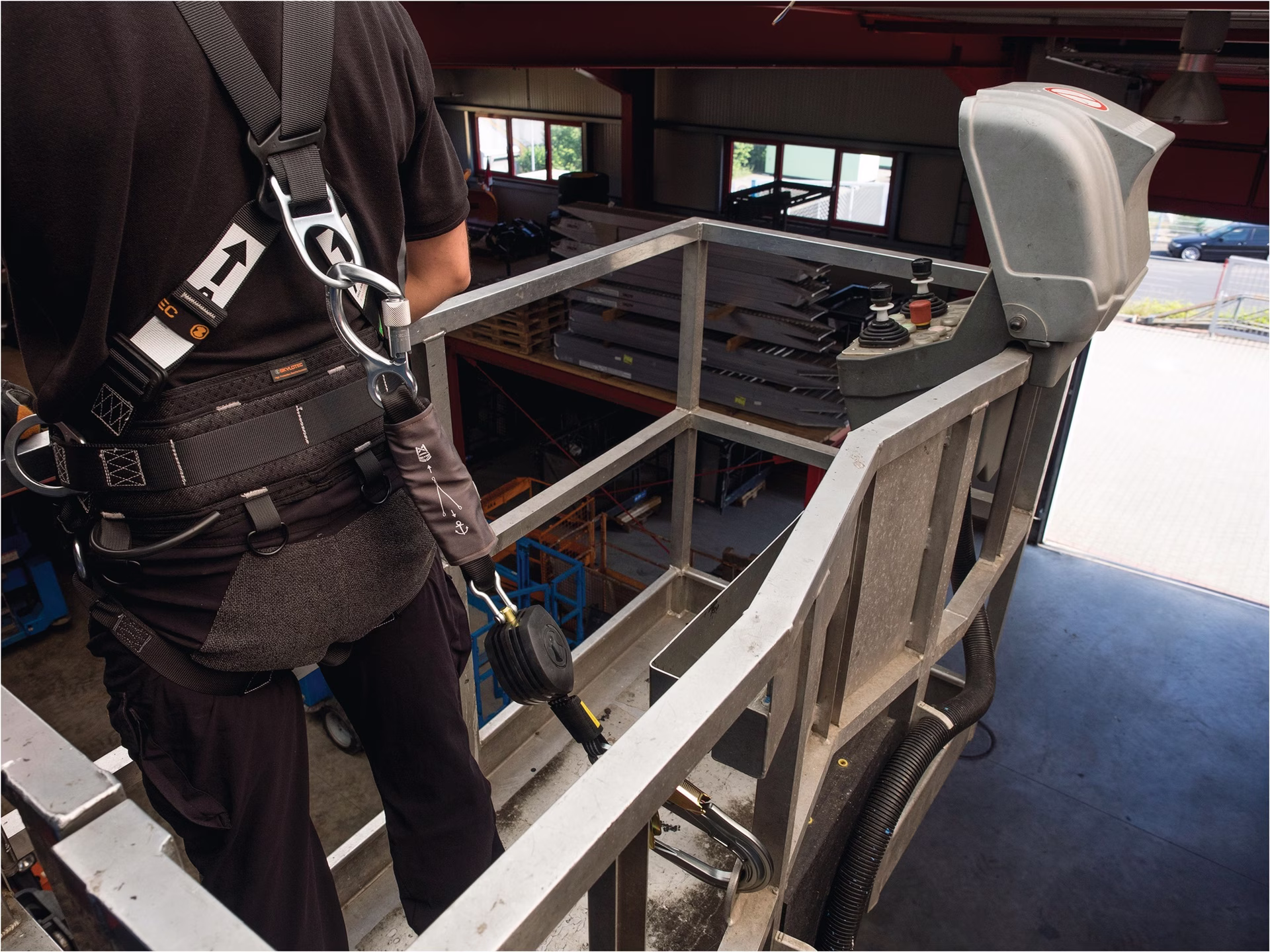Auffang-Set Platform I EN 354 EN 360:2002,EN 361:2002 3-tlg