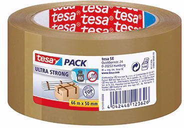 Packband tesapack Ultra Strong 57177-00000 50mmx66m braun
