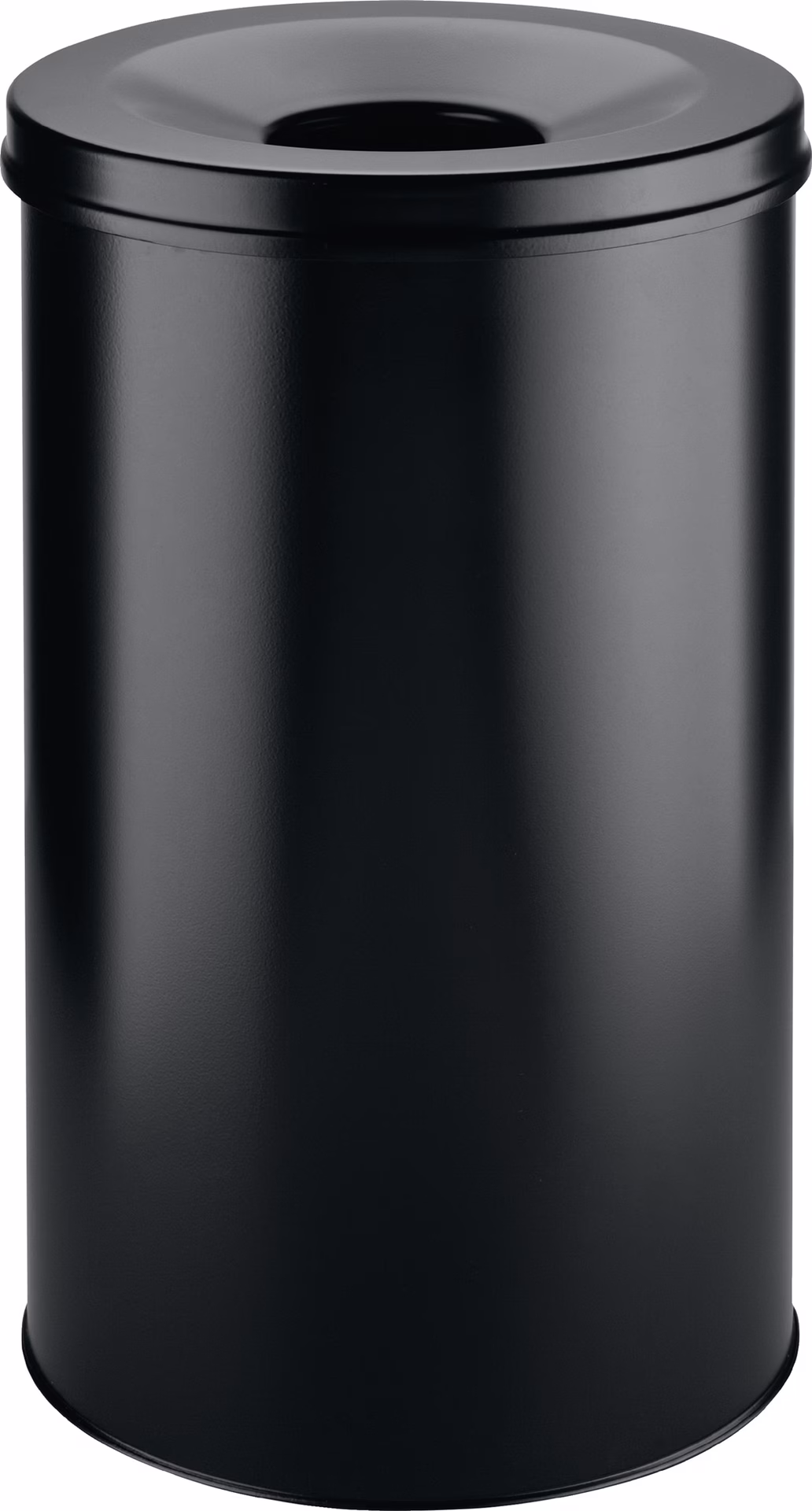 Abfallbehälter H662xØ375mm 60l schwarz
