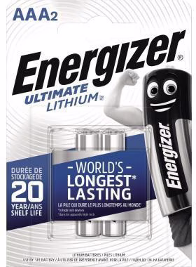Batterie Ultimate Lithium 639170 AAA Micro L92 2 St./Pack.