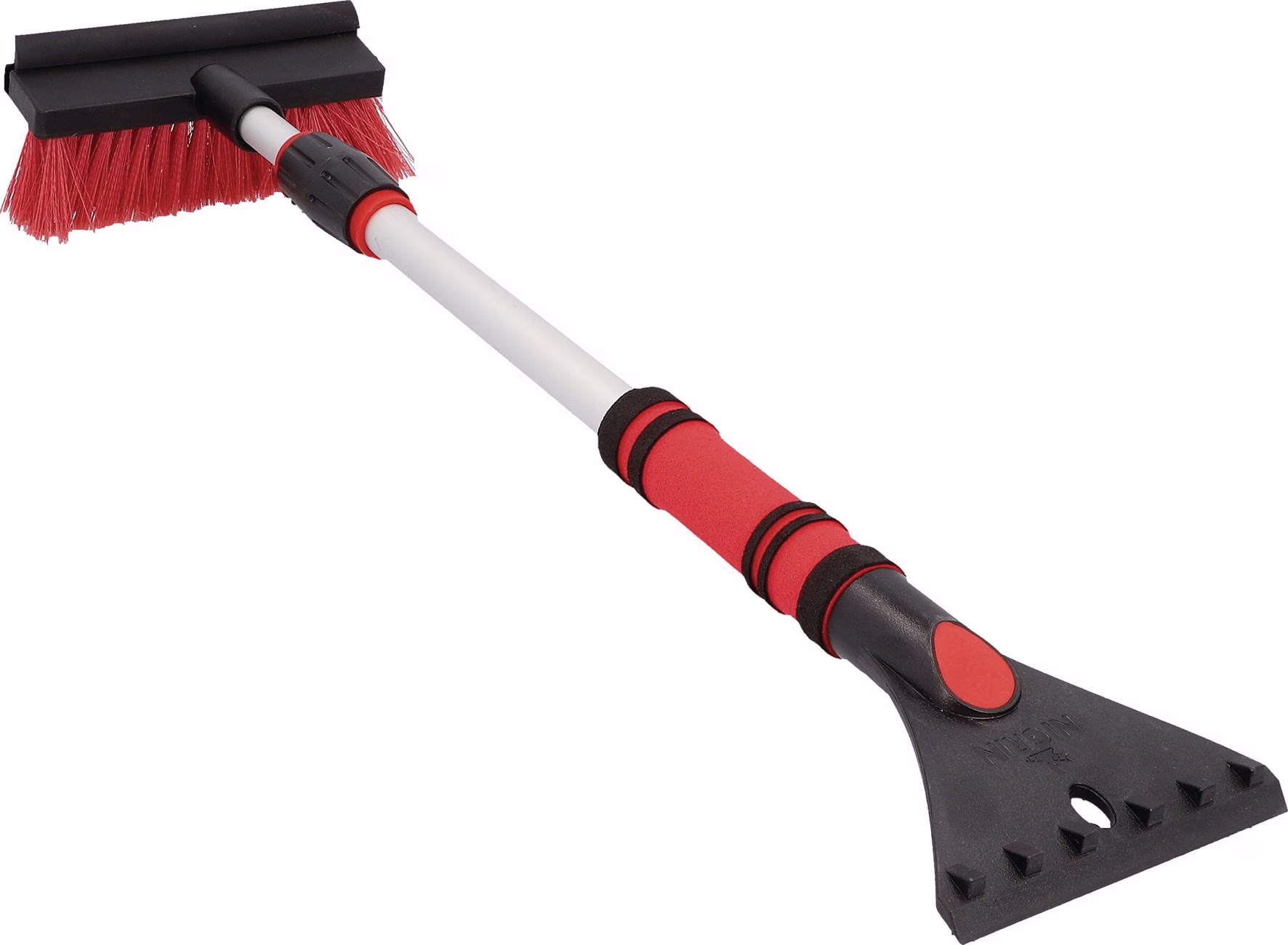 Eisschaber m.Schneebesen 2in1 Tele Eisschabkante 115mm L.60cm