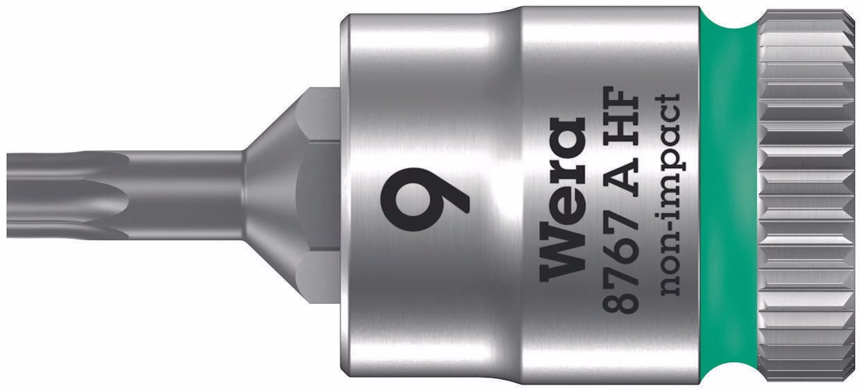 Steckschlüsseleinsatz 8767 A HF TORX® 1/4 Zoll T9 L.28mm