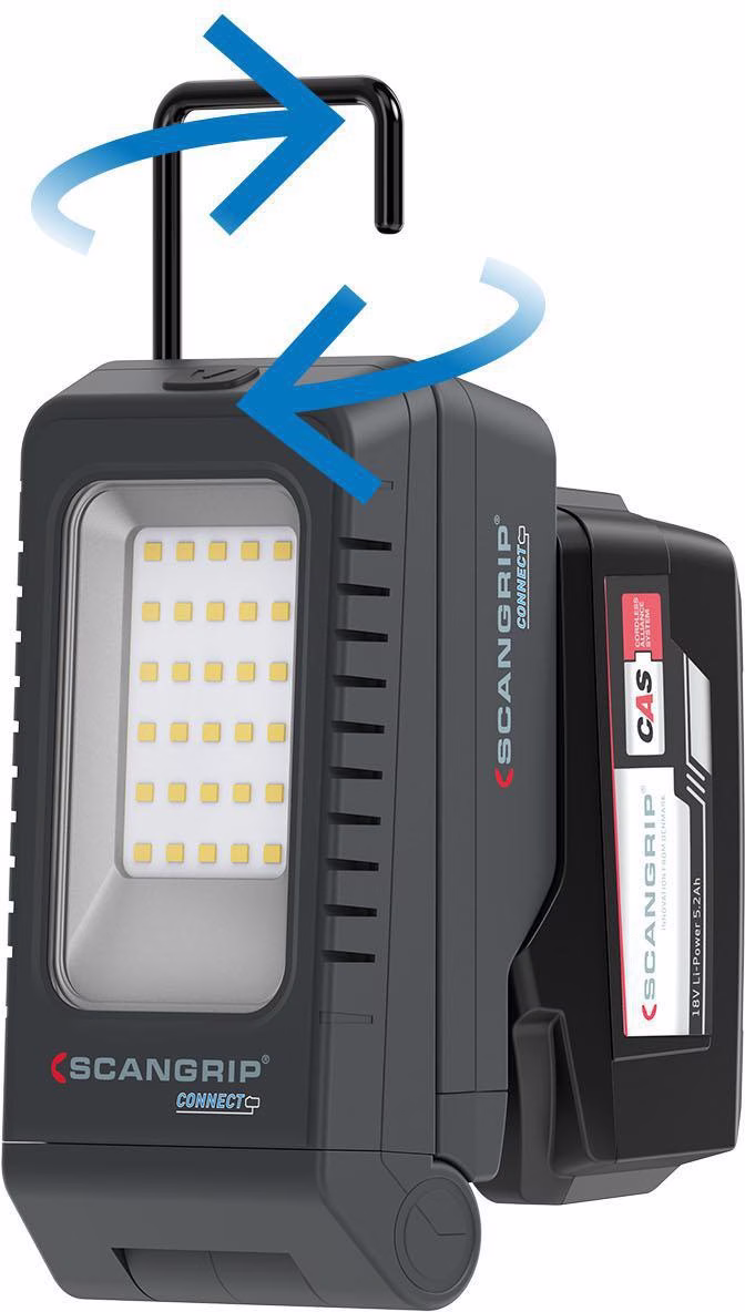 LED-Strahler BASIC CONNECT 97 W 1000 lm 5,2 Ah 18 V IP30