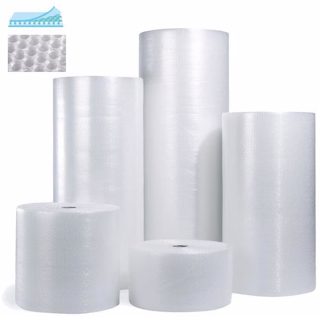 Luftpolsterfolie 3-lagig Breite 1500mm Länge 100m S.90µ Transparent