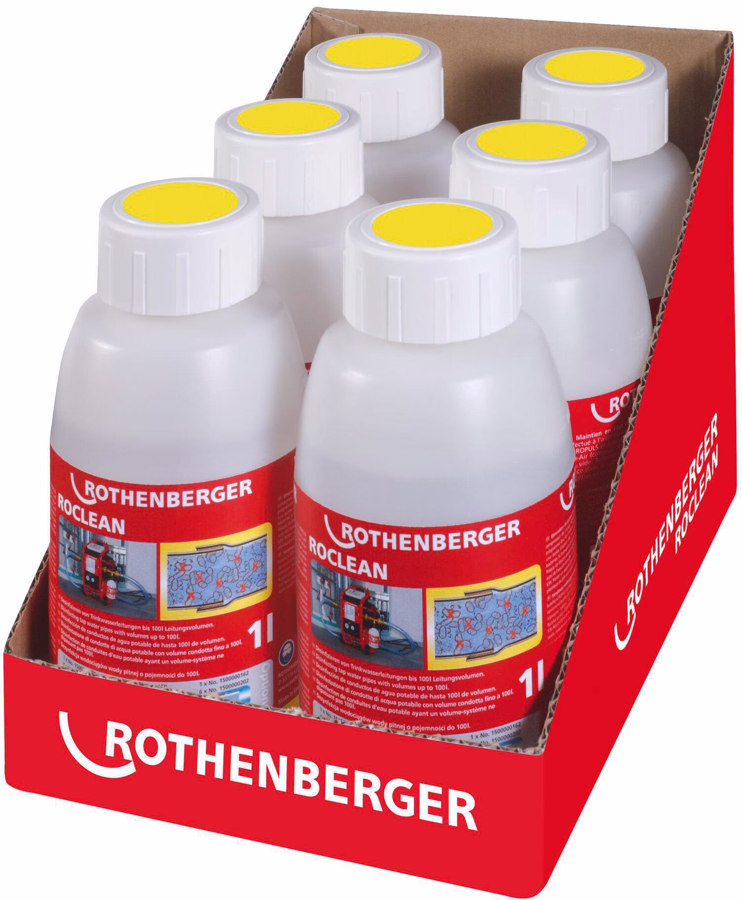 Reinigungsmittel ROPULS ROCLEAN 1l 6 Fl./Krt.
