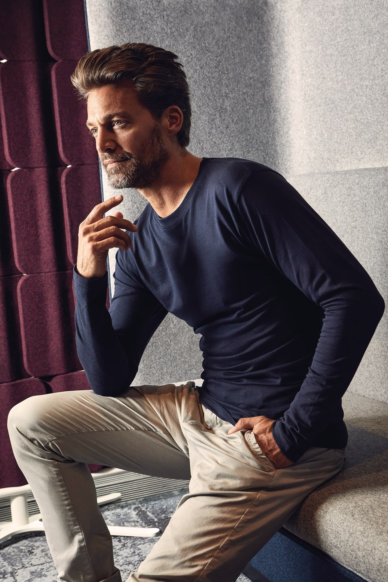 Langarm-T-Shirt Men’s Premium