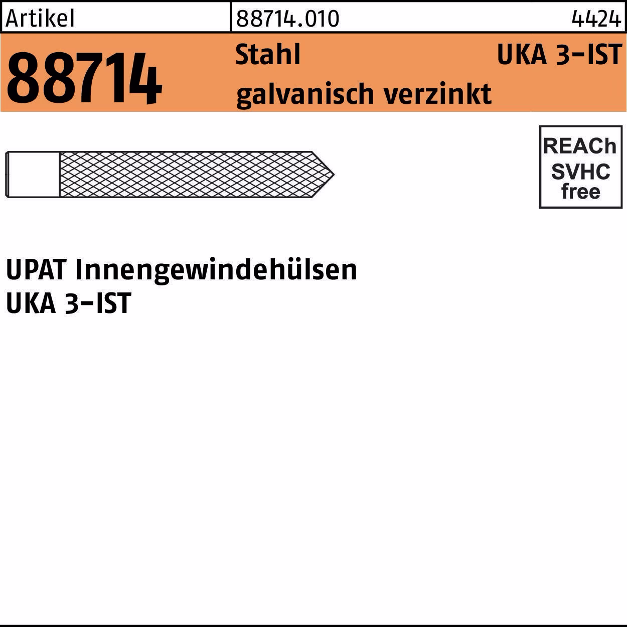 Innengewindehülse R 88714 UKA IST