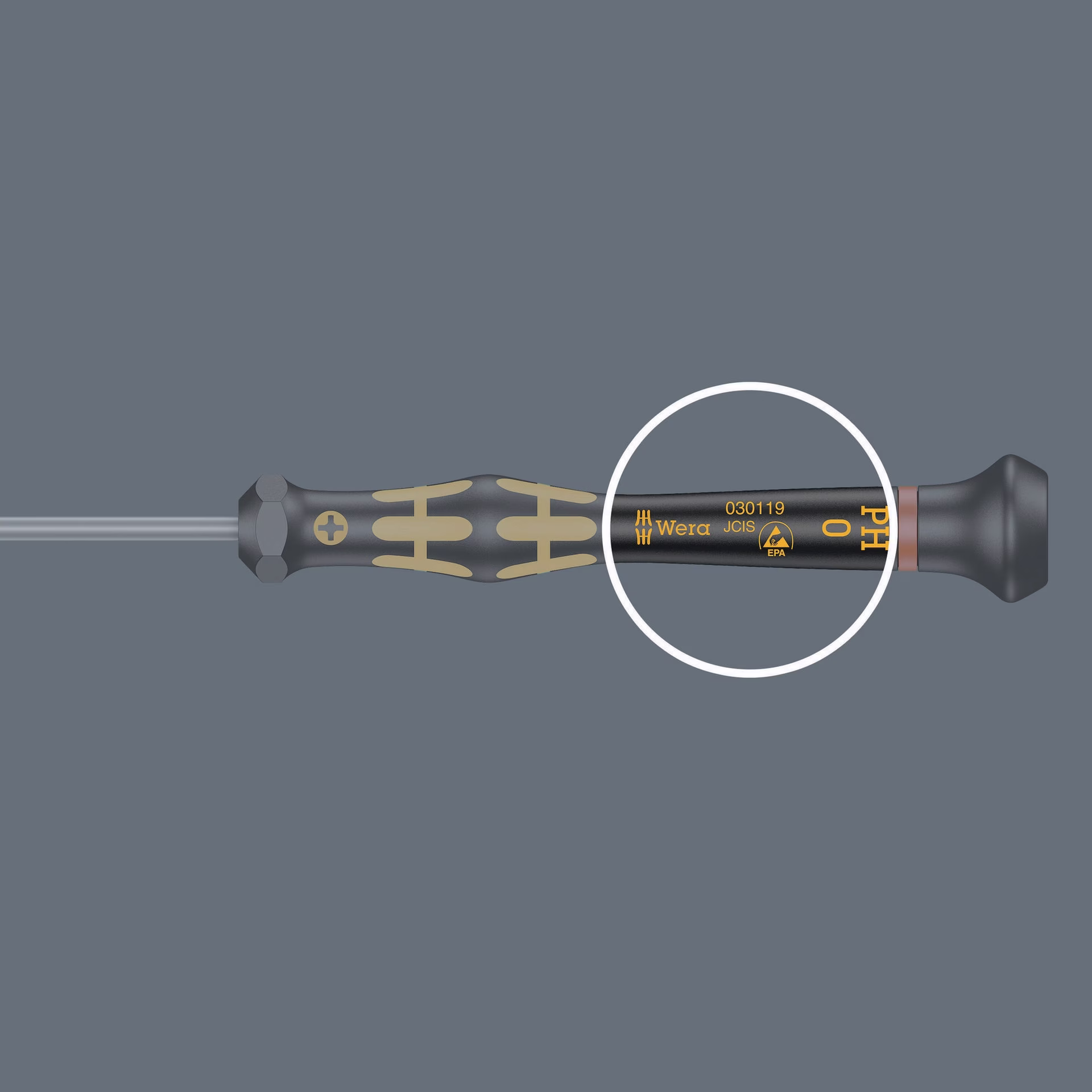 Feinmechanikerschraubendrehersatz Kraftform Micro ESD Big Pk.1 25-tlg