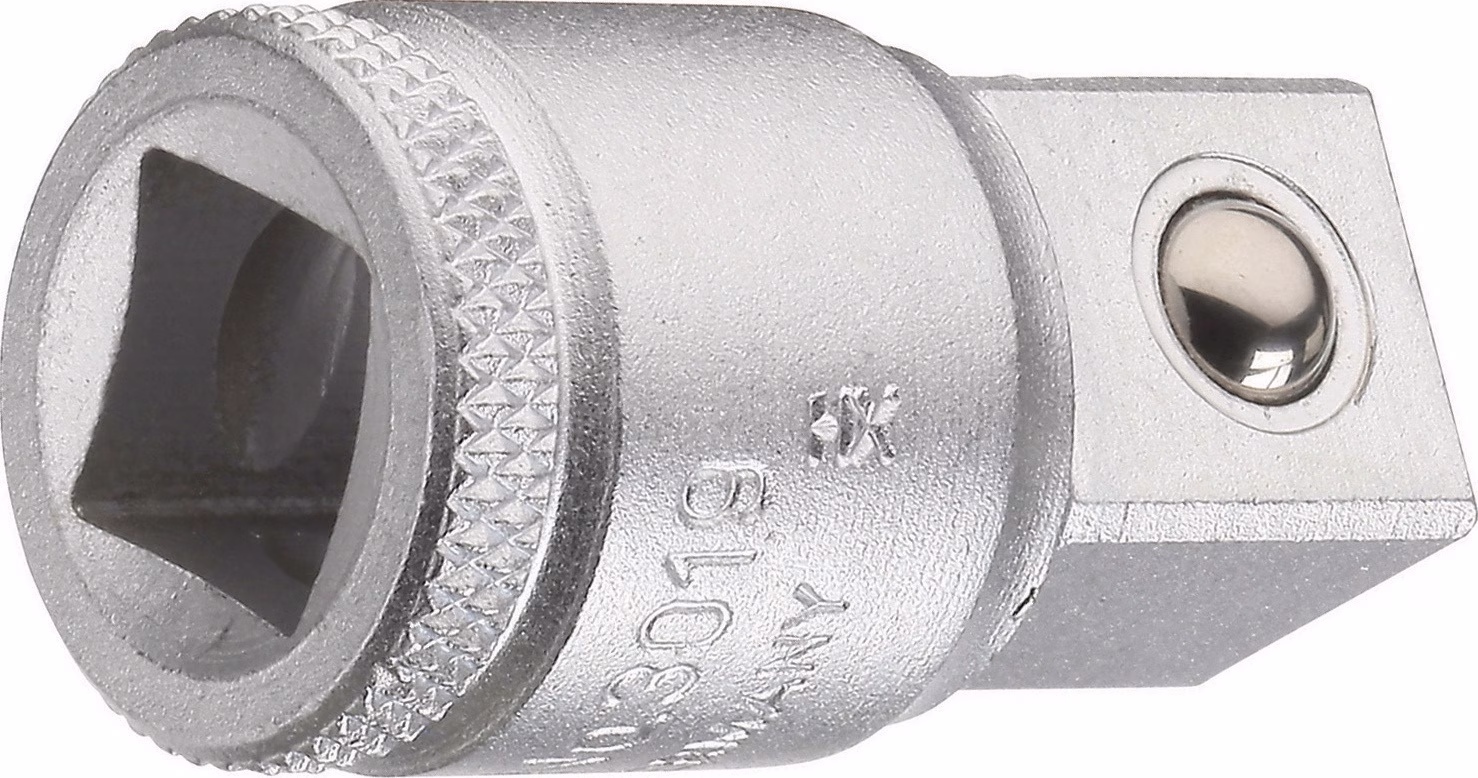 Vergrößerungsstück 3019 Antr.3/8 Zoll Abtrieb 1/2 Zoll L.35mm