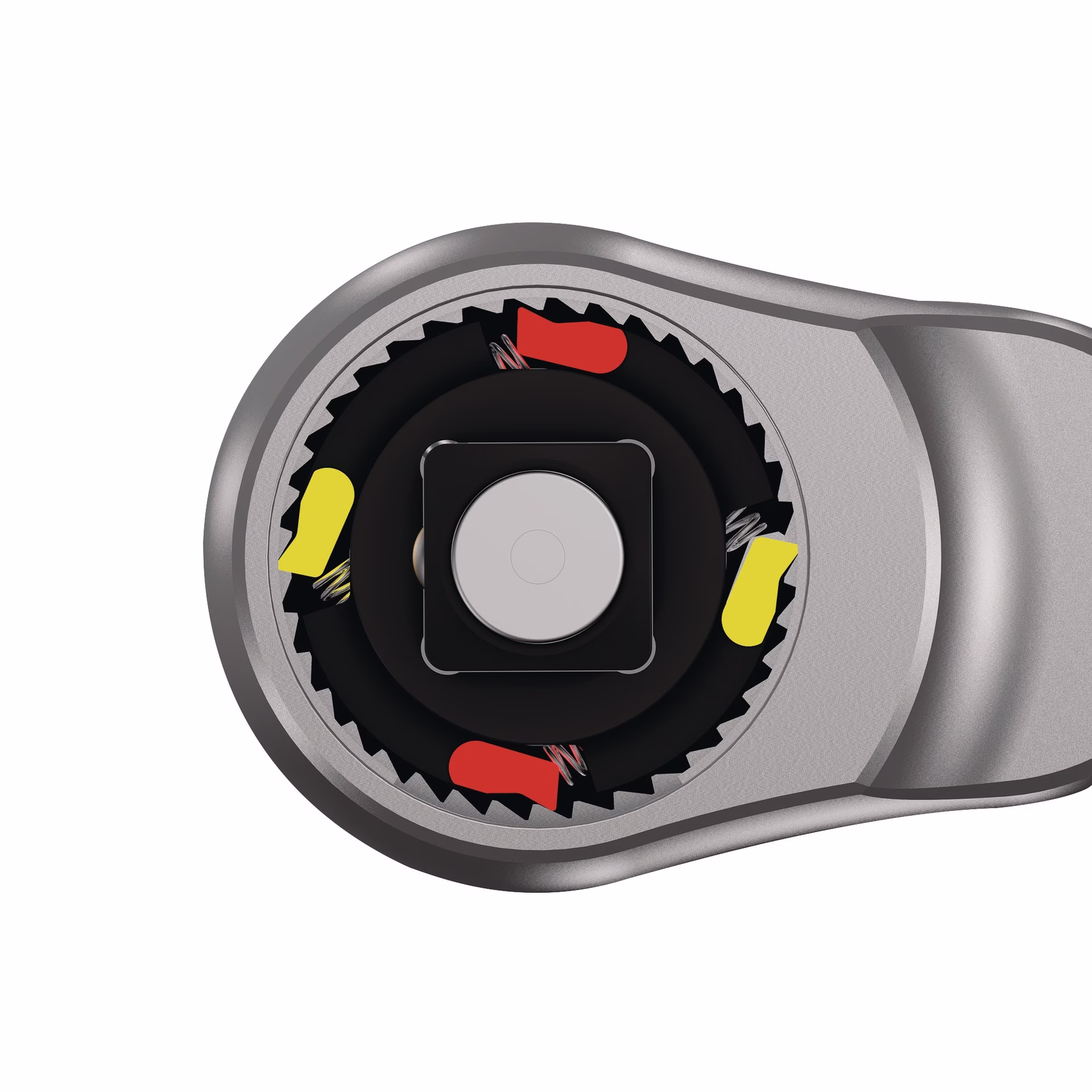 D.-Knarre Zyklop Metal push 1/4 Zoll 38 Z.L.141mm