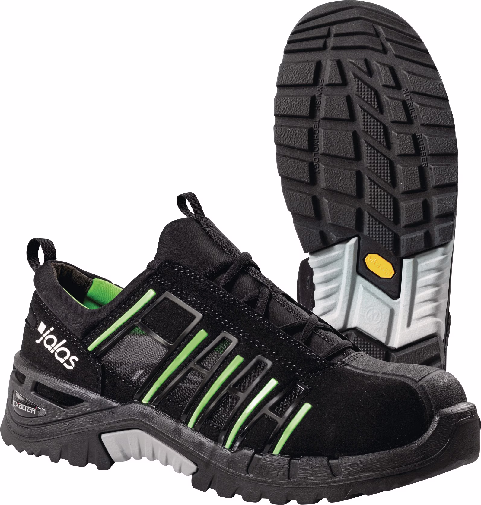 Sicherheitsschuh EXALTER 9915 Gr.35 schwarz S1P SRC HRO EN ISO 20345:2011