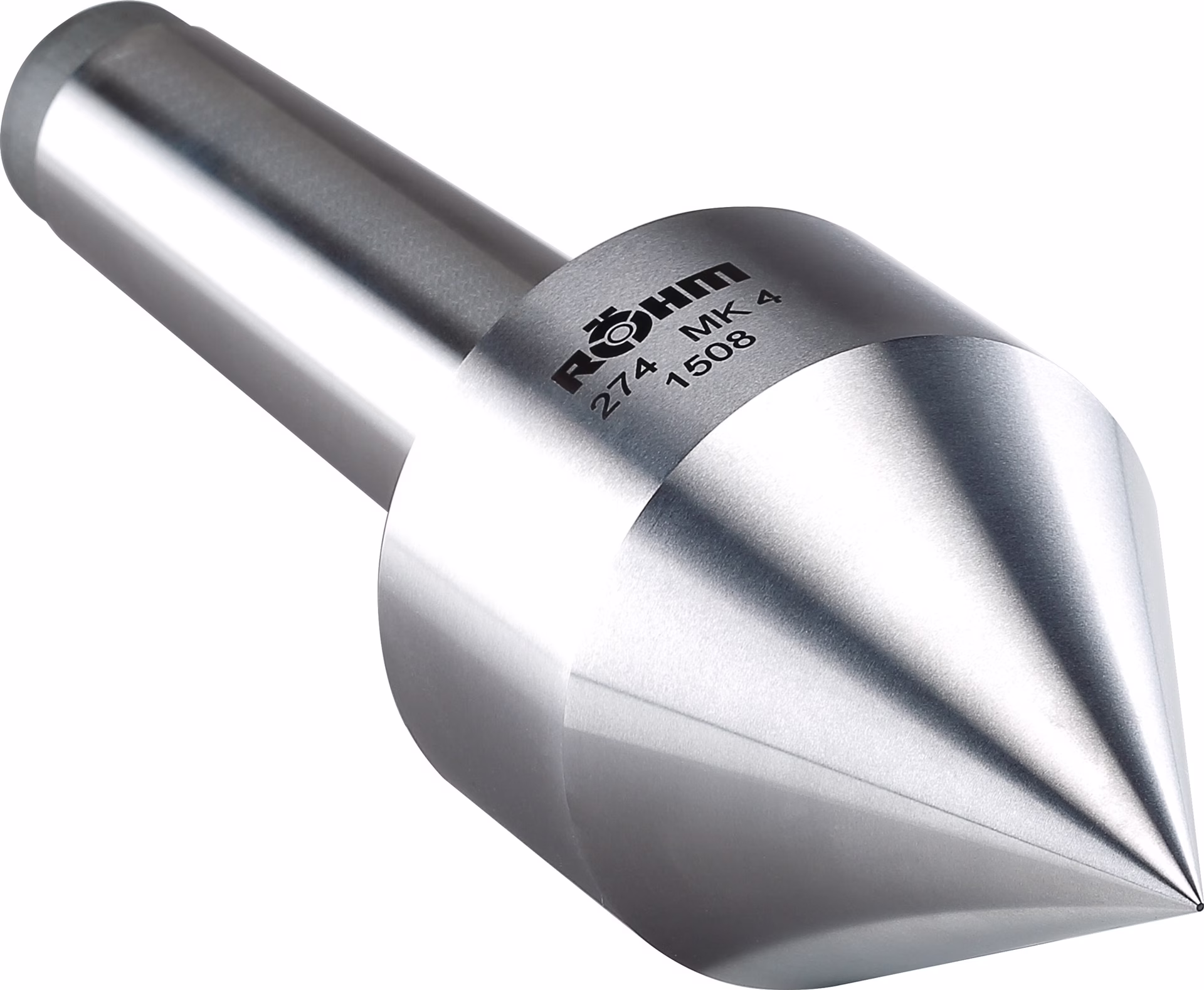 Zentrierkegel mitlaufend Form spitz Kegelwinkel 60 ° RÖHM