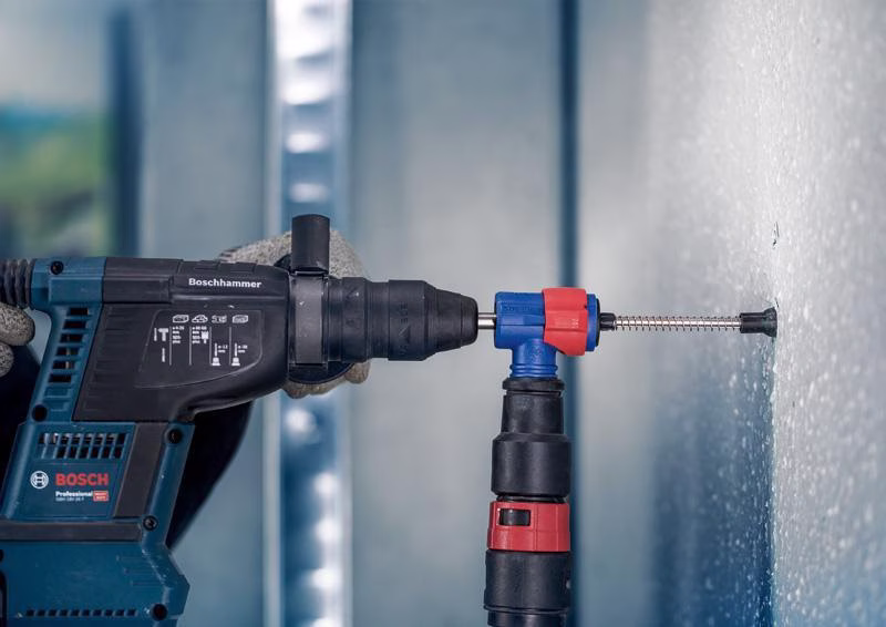 Hammerbohrer-Set EXPERT SDS Clean plus-8X D.8mm Gesamt-L.225mm Arbeits-L.100mm