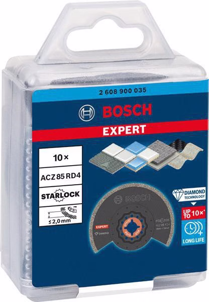 Segmentsägeblatt Expert ACZ85RD4 D.85mm Mörtel Starlock 10 Stück
