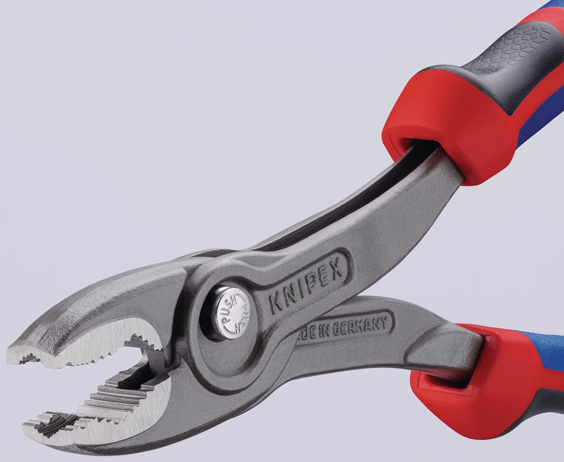 Frontgreifzange TwinGrip L.200mm pol.Comfort-Griff schwarz atram