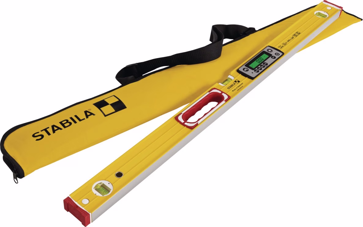 Elektronikwasserwaage TECH 196 DL 100cm Alu.gelb ± 0,5 mm/m ± 0,5 mm/m