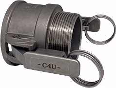 Hebelarmk.Safe-Lock Kamlok Typ B VA (1.4408) Zoll