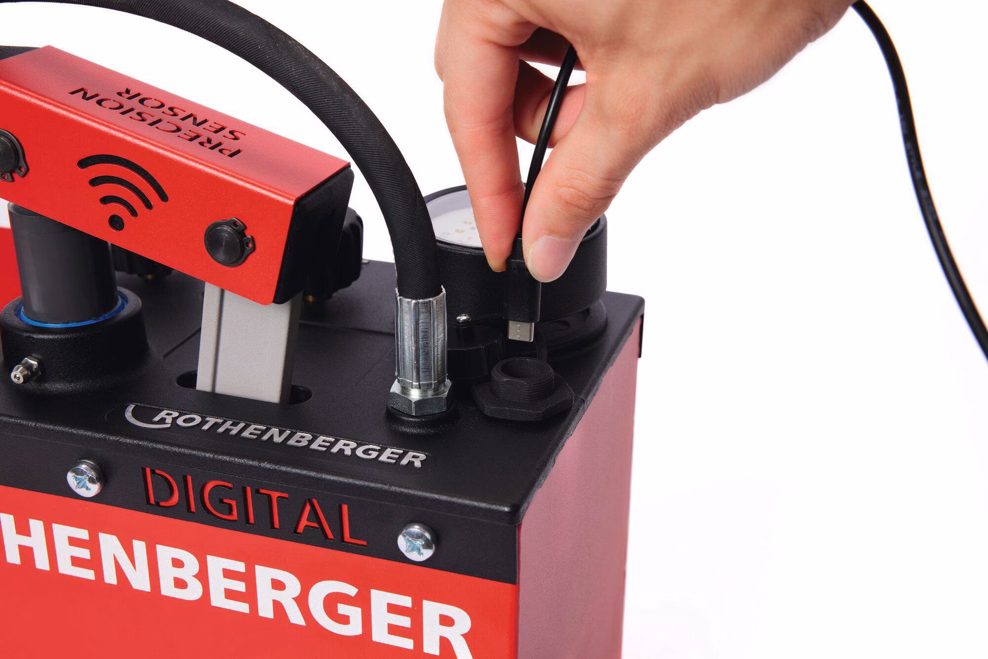 Prüfpumpe RP 50 dig.0-30bar R 1/2 Zoll Saugvolumen p.Hub ca.45ml