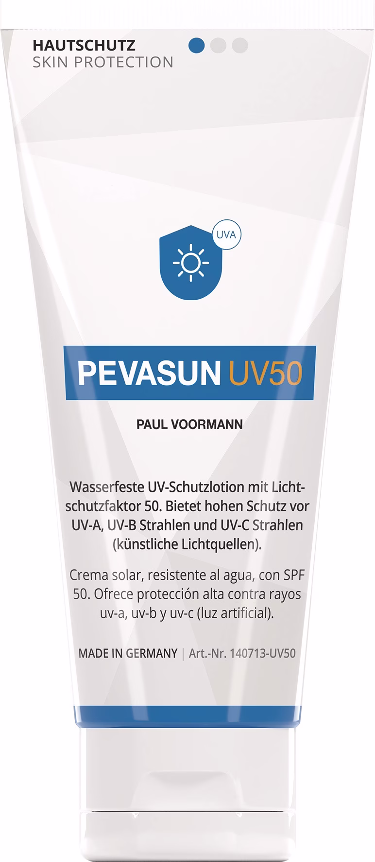 Hautschutz PEVASUN UV50+