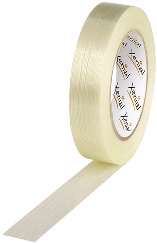Filamentklebeband m.Längsfaden Breite Länge 50m S.100µ transparent