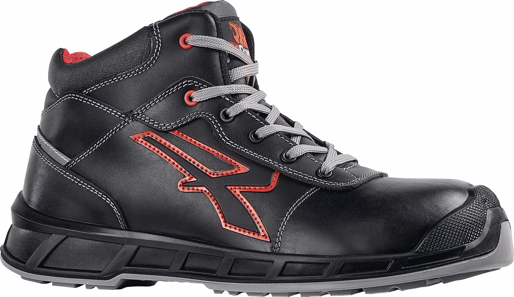 Sicherheitsstiefel Sting W.11 schwarz-rot S3S CI FO SR ESD