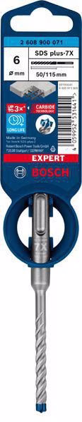 Hammerbohrer Expert SDS-7X D.6mm Arbeits-L.50mm L.115mm SDS-Plus 1 St