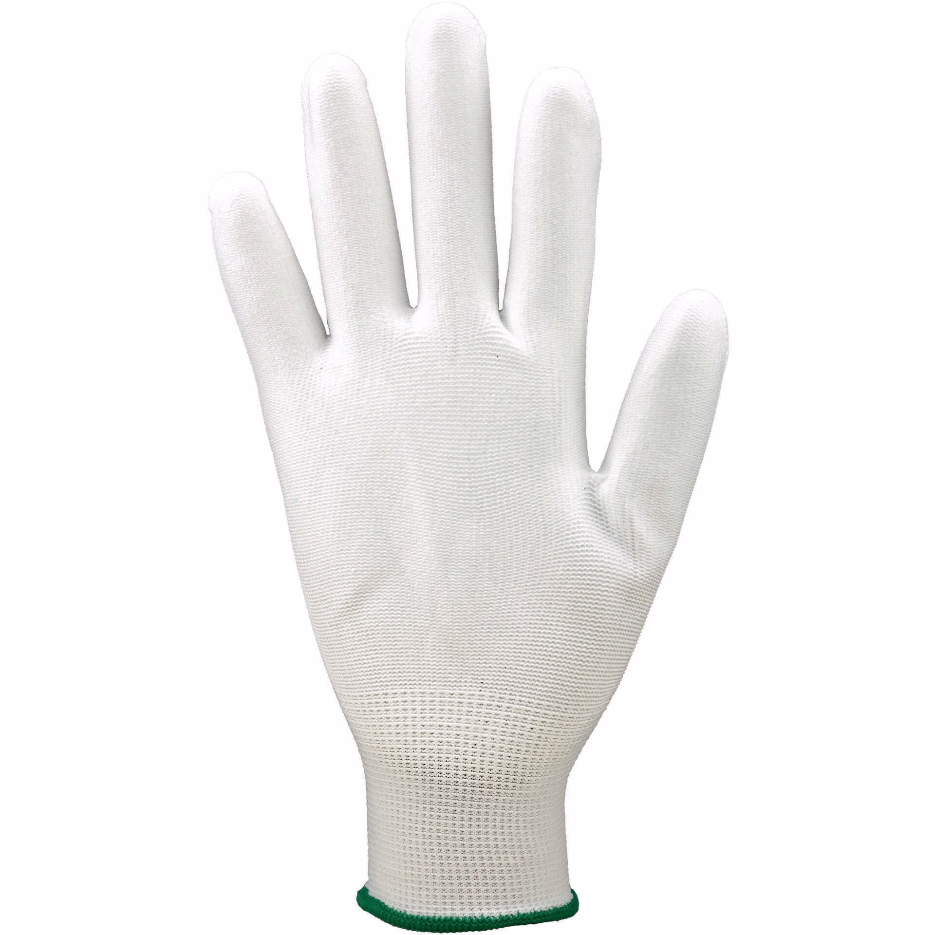 Handschuhe Gr.10 weiß EN 388 PSA II Nyl.m.PU