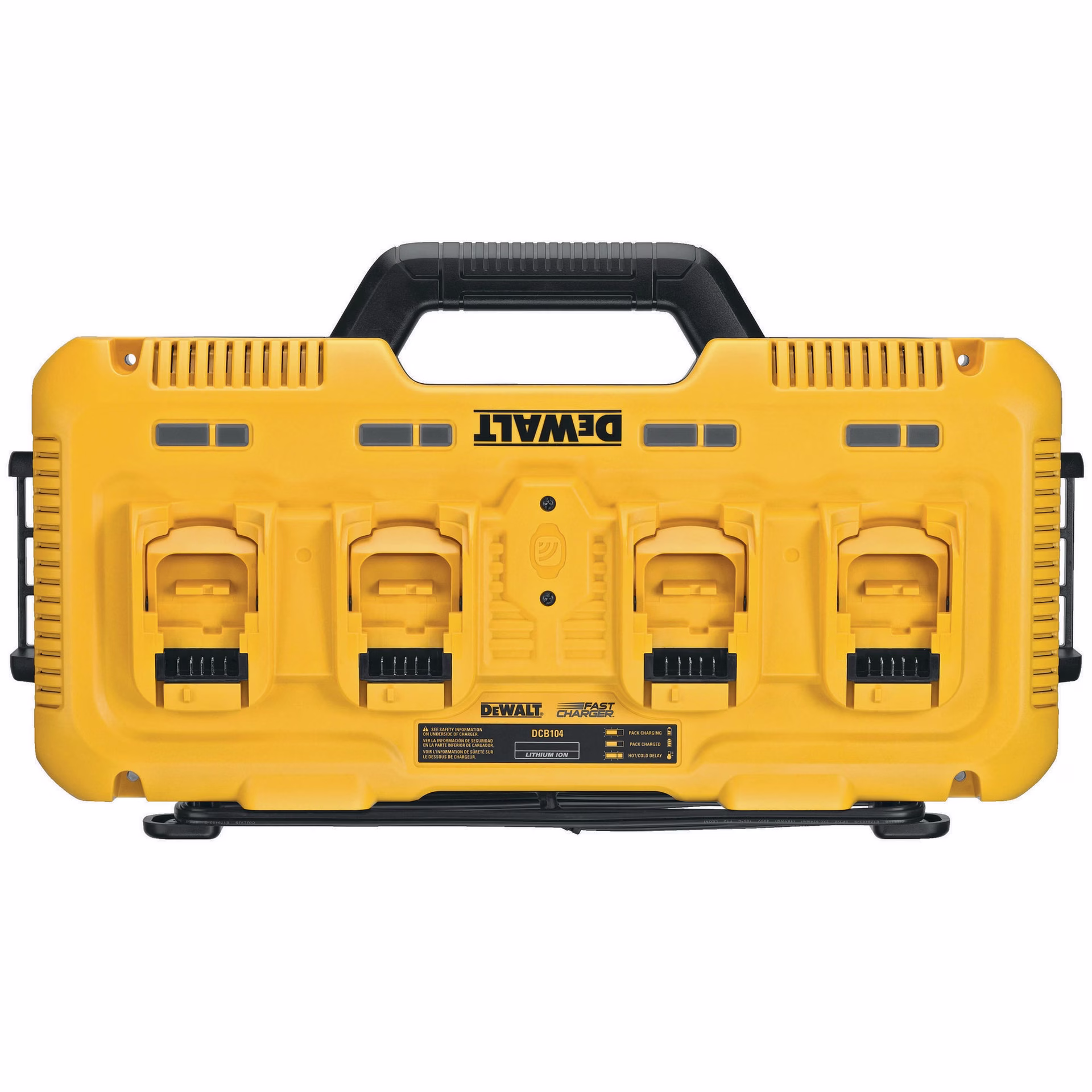 Schnellladegerät DCB 104-QW 10,8/12/14,4/18V 4 (XR Akkus) A 230 V,50 Hz