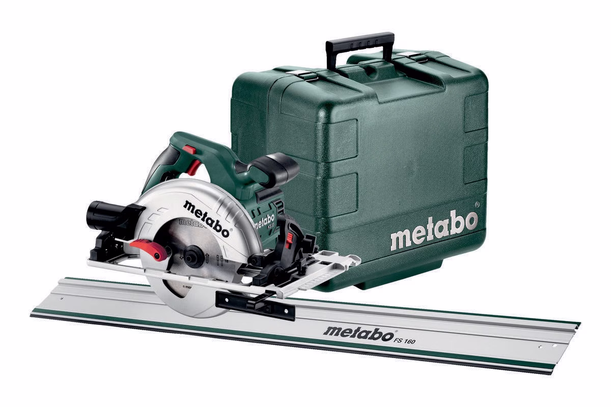 Handkreissäge KS 55 FS Set Leist.1200W Sägeblatt-D160xBohrung20mm m.Führungssch.