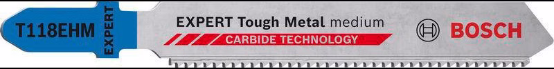 Stichsägeblatt Stainless Steel T 118 Gesamt-L.83mm 3 St./Karte