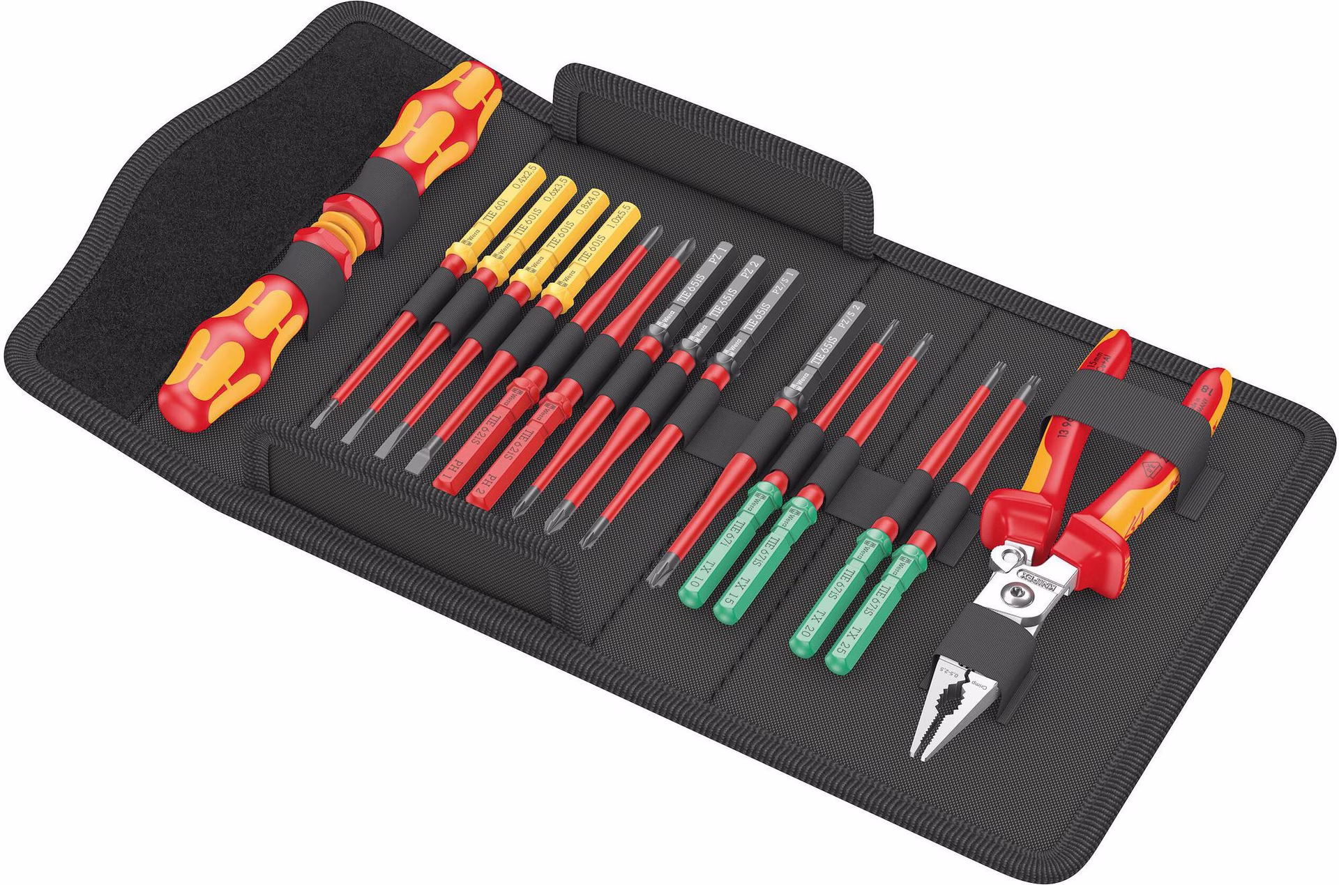 Schraubendrehersatz 17-tlg.ext.slim 1 Tool Finder