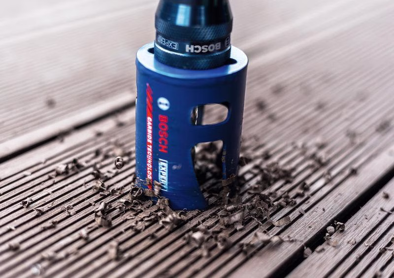 Lochsäge EXPERT Construction Material D.44mm Schnitt-T.60mm Power Change Plus
