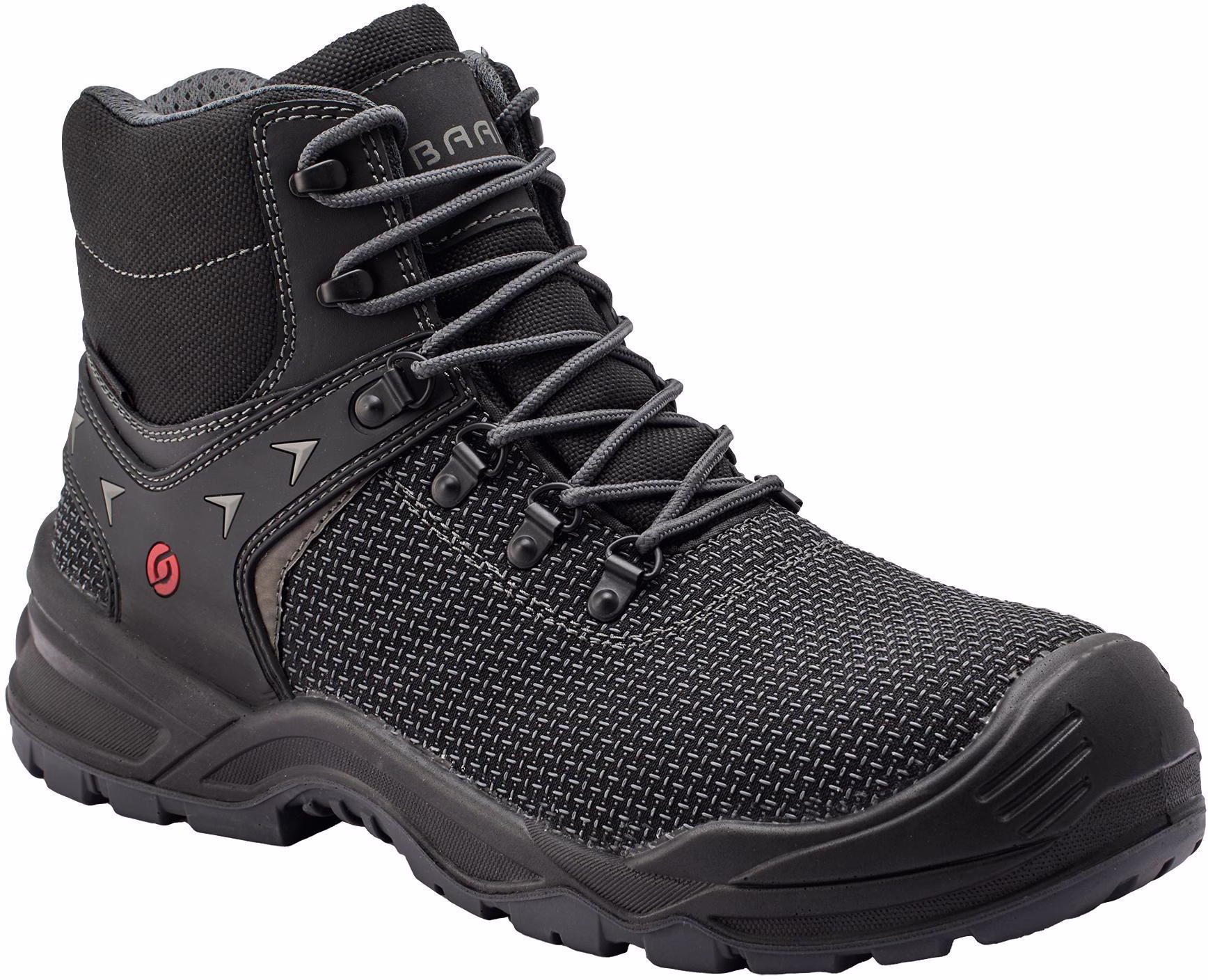 Sicherheitsstiefel Brandon Gr.39 W.12 schwarz S7S FO LG SR ESD