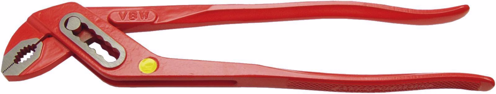 Wasserpumpenzange L.150mm Spann-W.17mm pol.rot kordiert