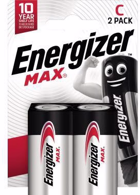 Batterie Max Alkaline E302306700 C/Baby/LR14 2 St./Pack.