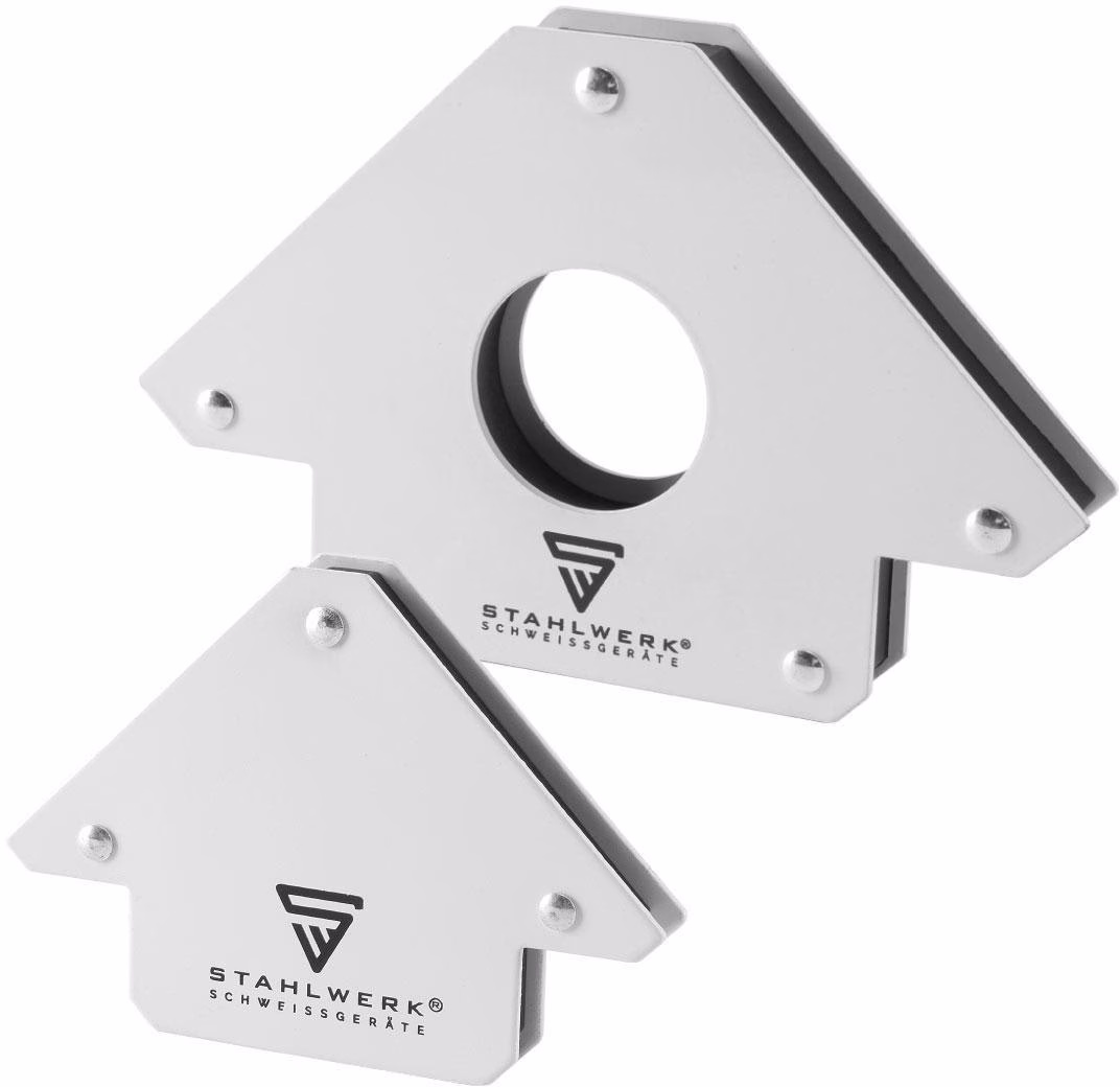 Magnet-Schweißwinkel 120x85x14mm 45Grad,90Grad u.135Grad 2 St