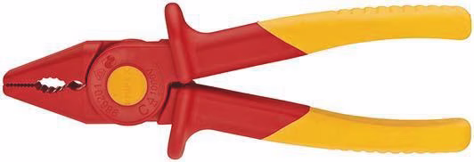 Kombizange L.180mm m.Weichkunststoff-Zone KU.glasfaserverst.VDE