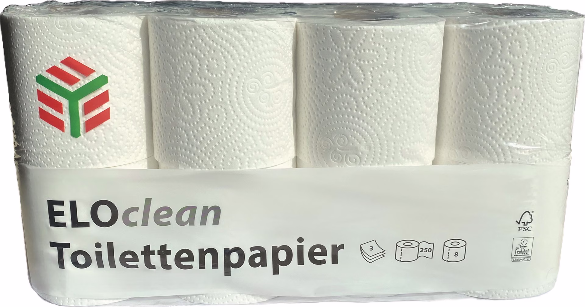 Toilettenpapier ELOclean 3-lagig