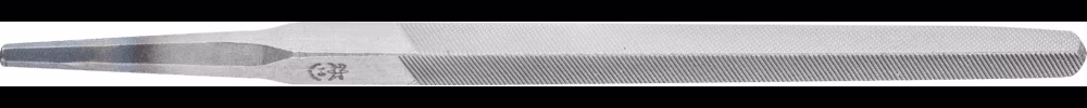 Werkstattfeile DIN 7261 L.100mm Q.8mm Hieb 1 Dreikant PFERD