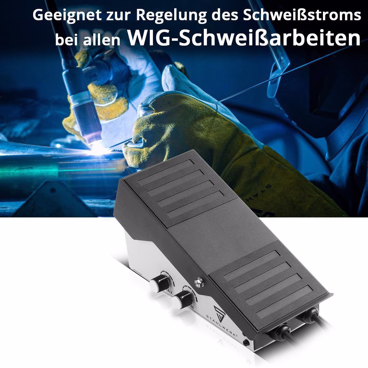Fußpedal Kabel-L.4m 2- u.3-poliger Stecker