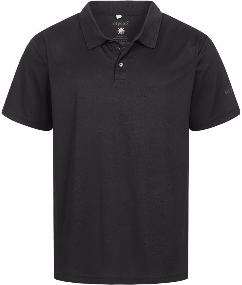 Herrenpoloshirt TINEO schwarz