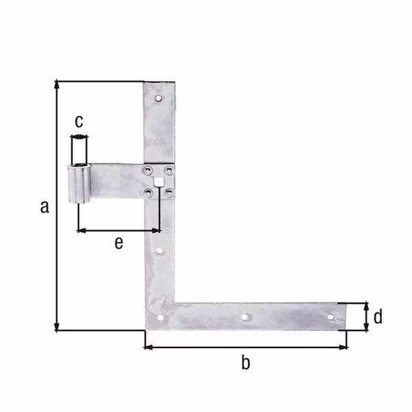 Fensterl.-Winkelb.L.250x200mm B.30mm S.3mm STA galv.verz.d.pass.L ger
