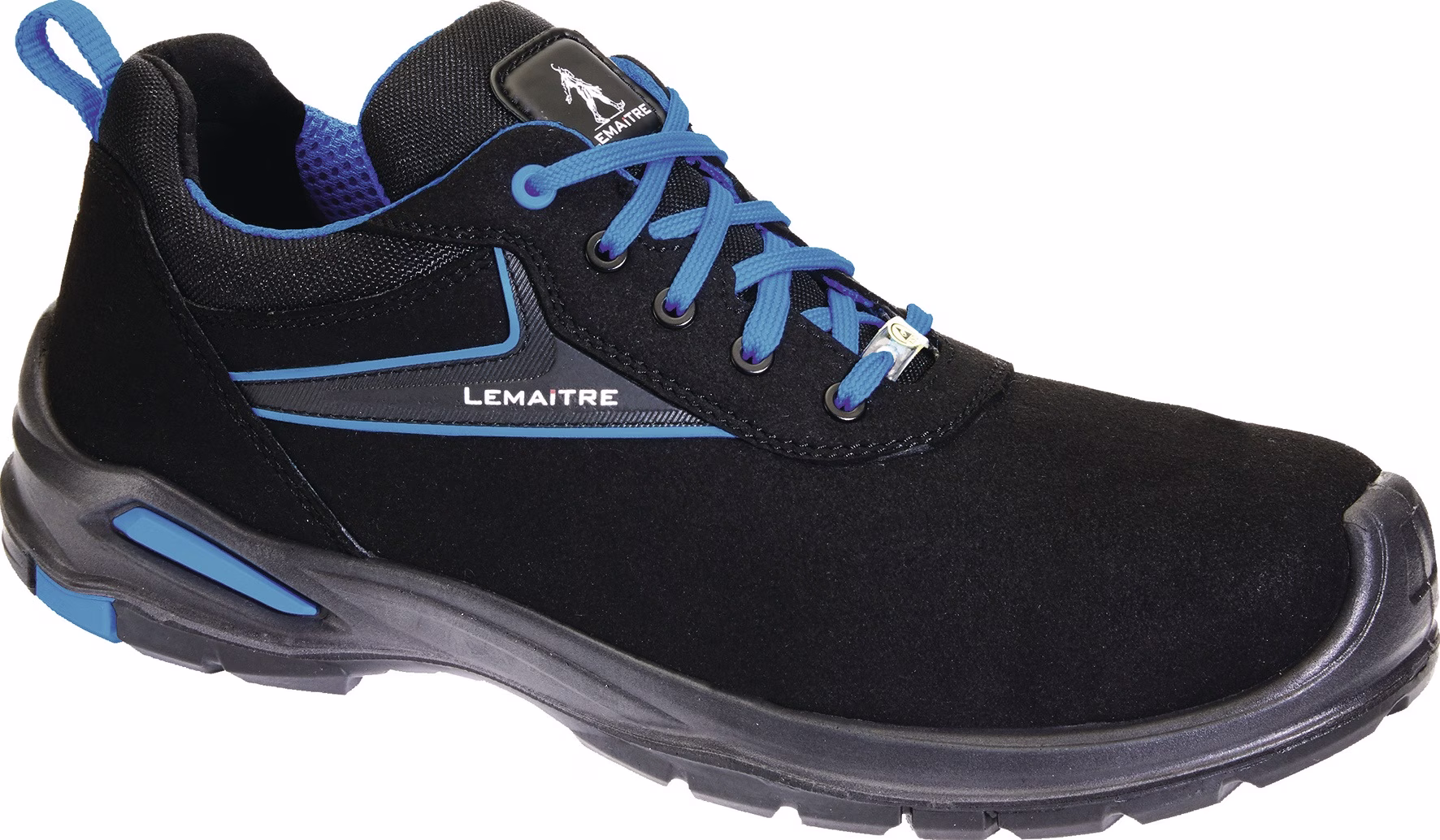 Sicherheitsschuh Paul schwarz/blau S3 SRC ESD EN20345