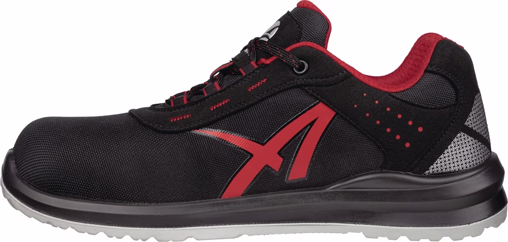 Sicherheitsschuh GRID LOW Gr.41 W.11 schwarz/rot S3L ESD FO SR