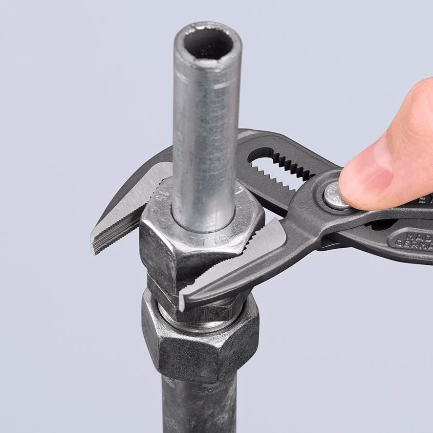 Wasserpumpenzange Cobra® ES L.180mm Spann-W.32mm grau atram.pol.