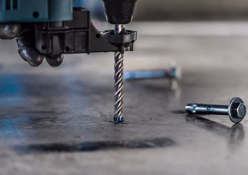 Hammerbohrersatz Expert plus 7X 5-tlg.SDS Plus Ku.-Kass.m.Euroloch