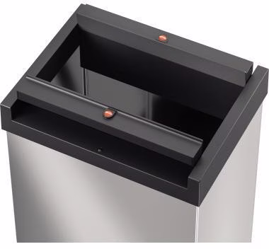 Abfalleimer Big-Box Swing L 0840-111 35l edelstahl
